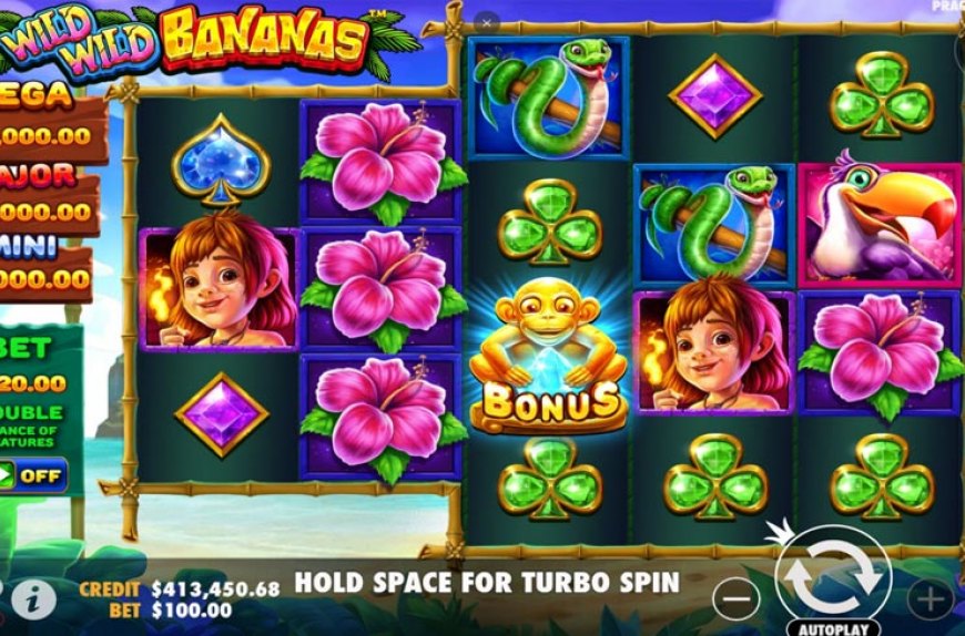 Скриншот слота Wild Wild Bananas от Pragmatic Play