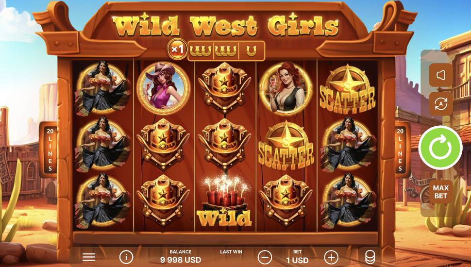 Скриншот слота Wild Girls от Wazdan