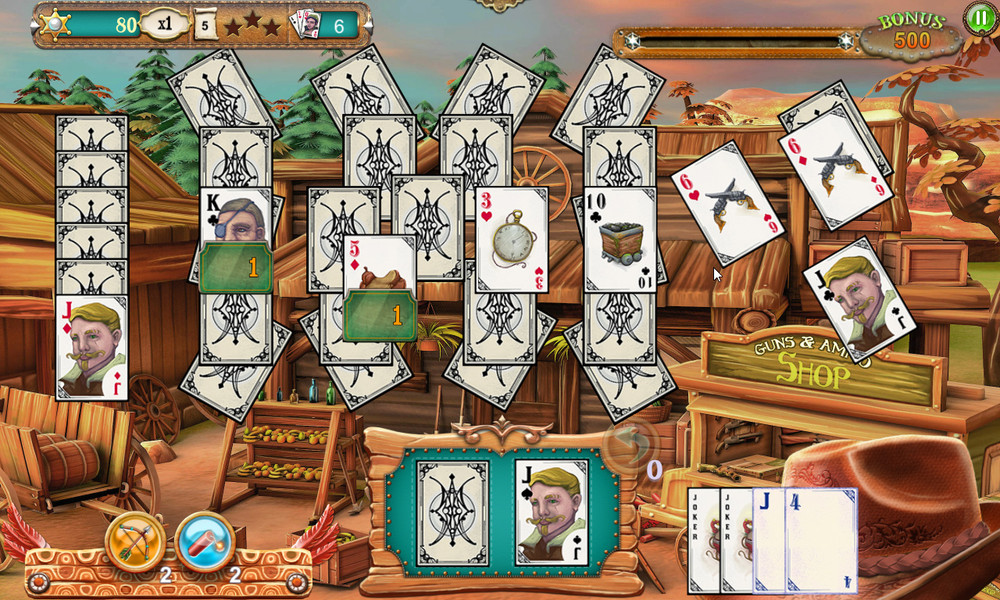 Скриншот слота Wild Guns от Wazdan