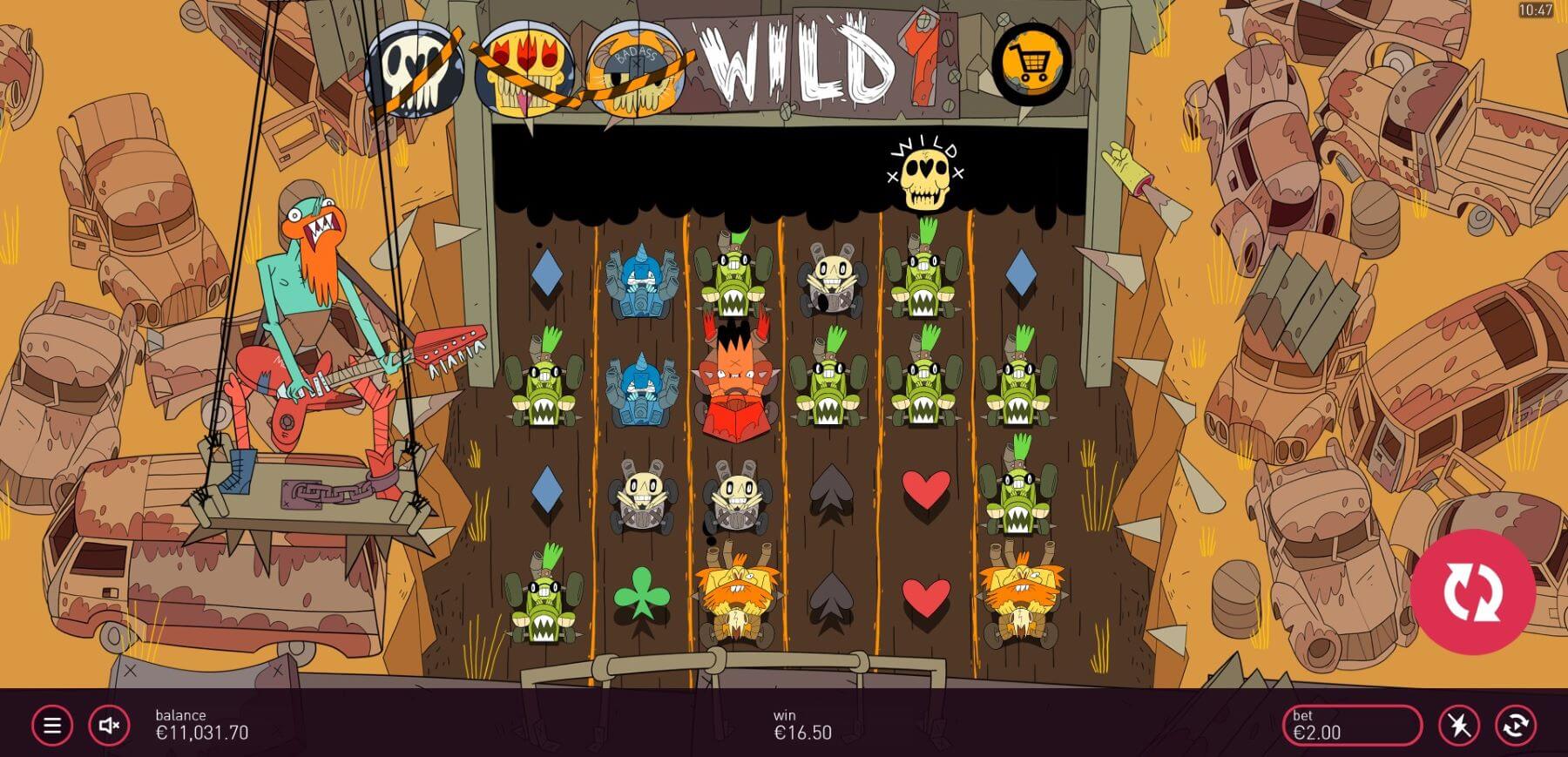 Скриншот слота Wild One от Peter & Sons