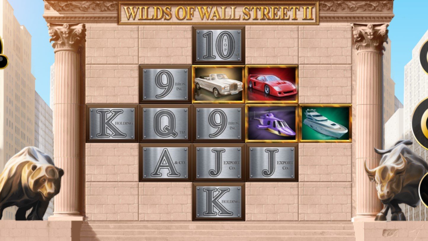 Скриншот слота Wilds of Wall Street II от Spearhead Studios