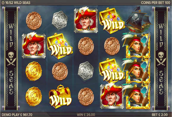 Скриншот слота Wild Seas от ELK Studios