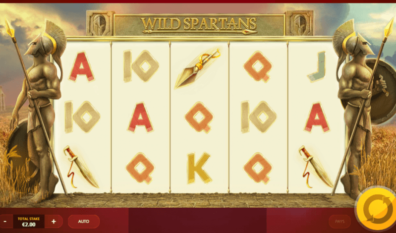 Скриншот слота Игра Wild Spartans от Red Tiger Gaming