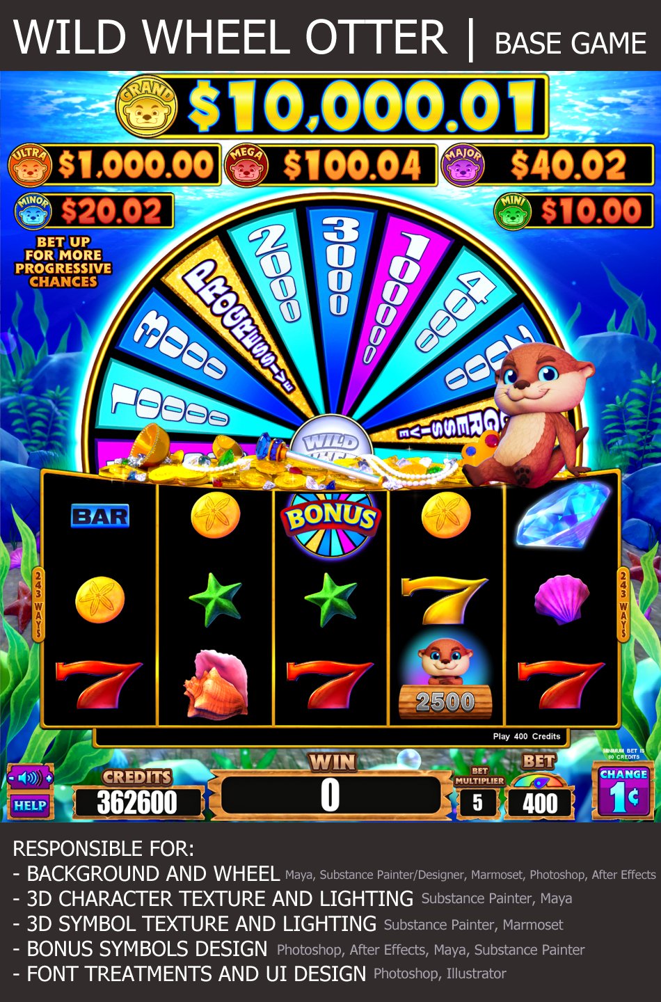 Скриншот слота Wild Wheel от Push Gaming