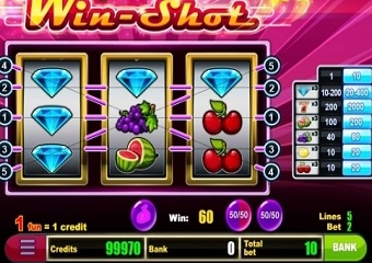 Скриншот слота Win Shot от Belatra Games