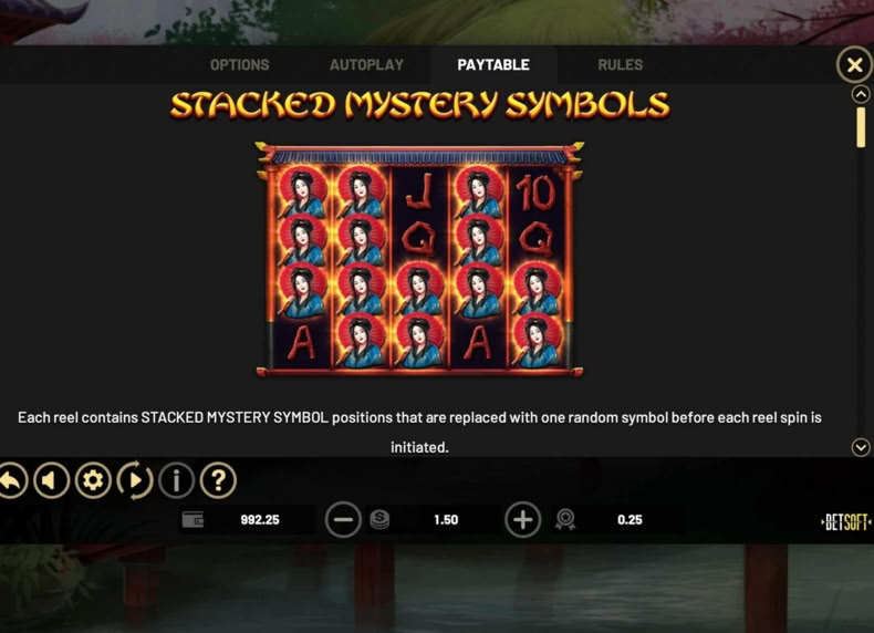 Скриншот слота Winds of Wealth от Betsoft