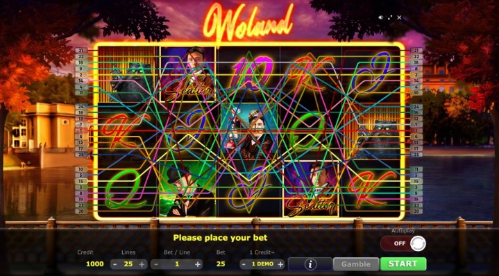 Скриншот слота Woland от 5MEN фильмы и сериалы