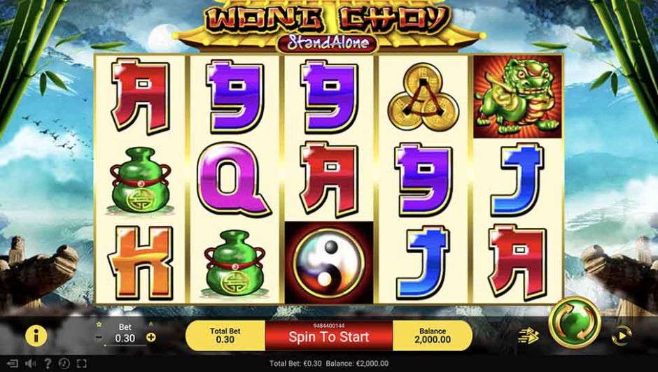 Скриншот слота Wong Choy Sa