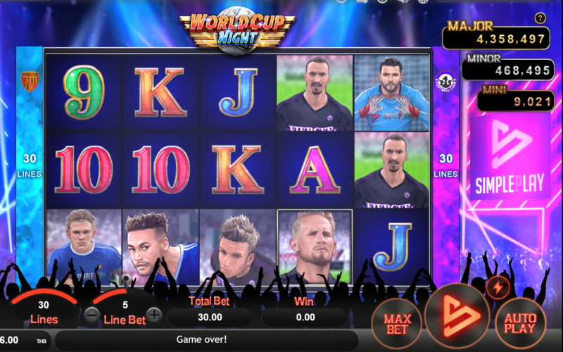 Скриншот слота World Cup