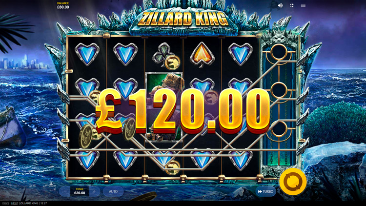 Бонусная игра или выигрышные комбинации в слоте Zillard King