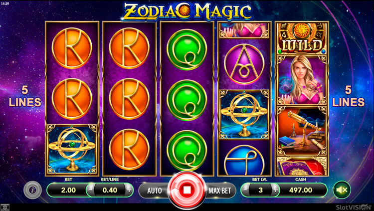 Игровой процесс Zodiac Magic