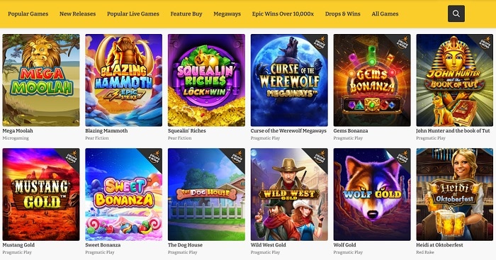 Скриншот слота 10 Lucky Spins от Iron Dog Studio