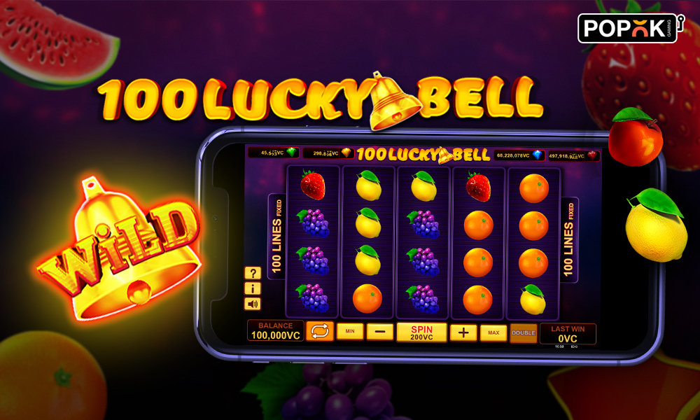 Скриншот слота 100 Lucky Bell от Playson