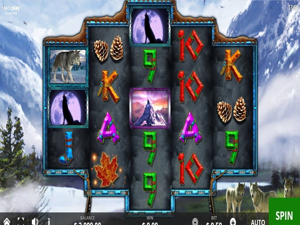 Скриншот слота 101 Wolfpack от GMW