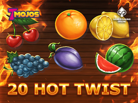 Скриншот слота 20 Hot Twist от 7Mojos