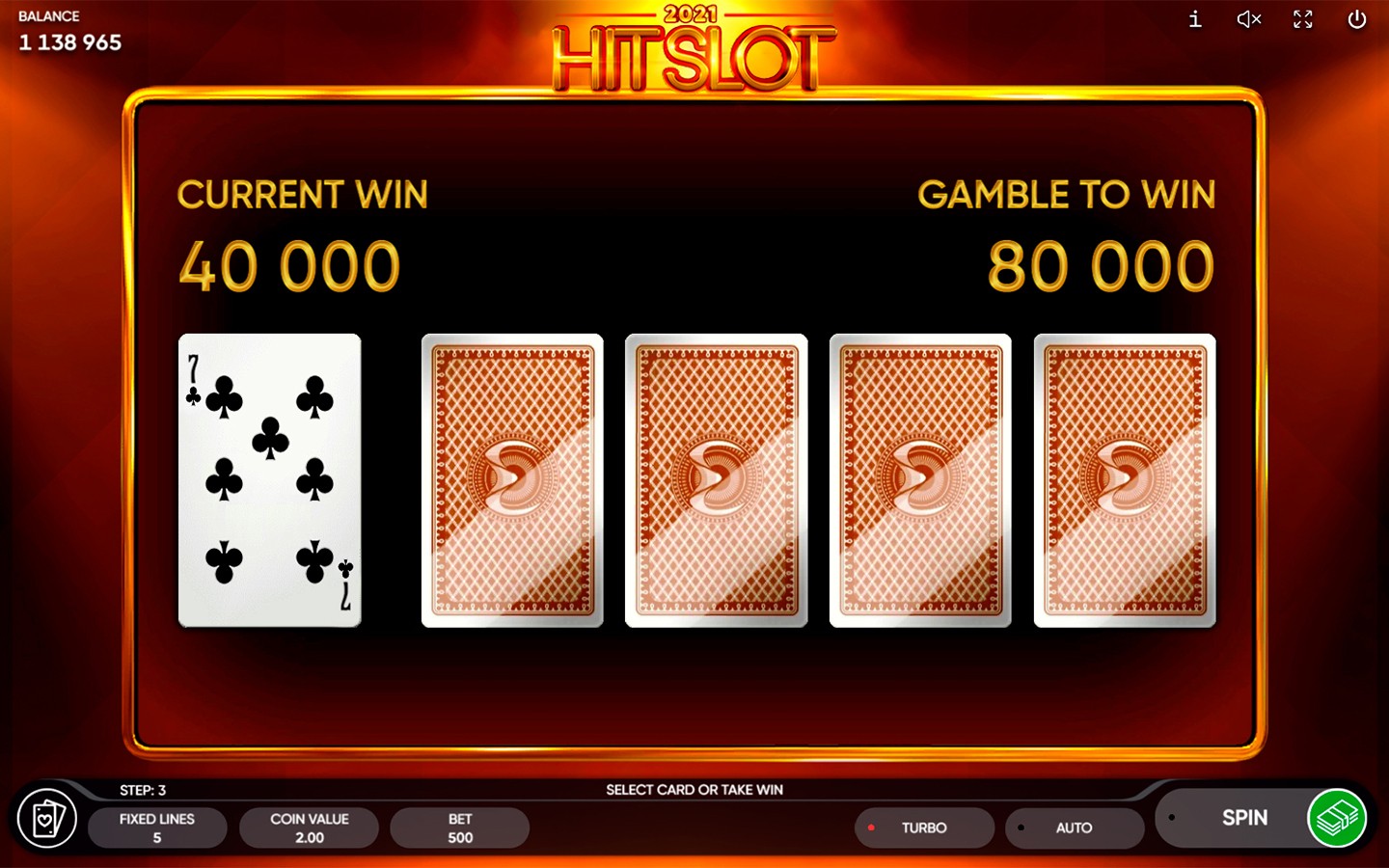 Скриншот слота 2021 Hit Slot от Endorphina