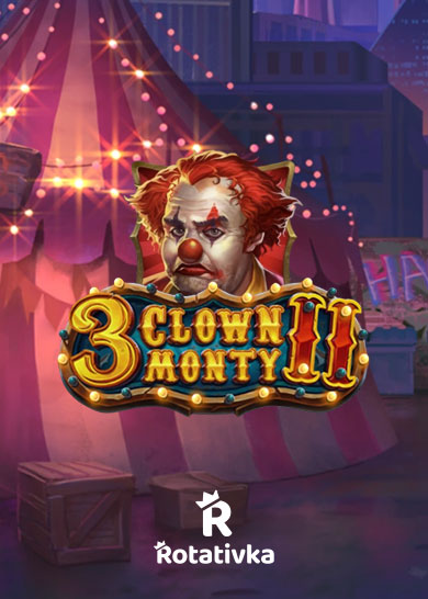 Скриншот слота 3 Clown Monty от Play'n GO