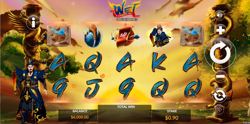 Скриншот слота 3 Kingdom: Wei от Pragmatic Play