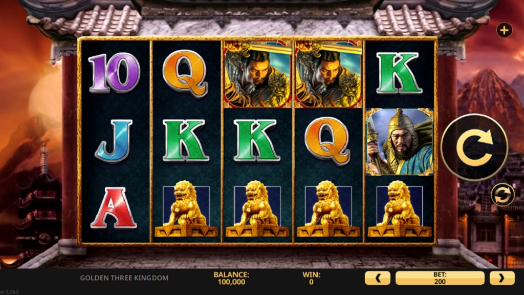 Скриншот слота 3 Kingdom: Wu от Pragmatic Play