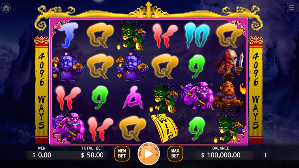 Скриншот слота 5 Ghosts от Spadegaming