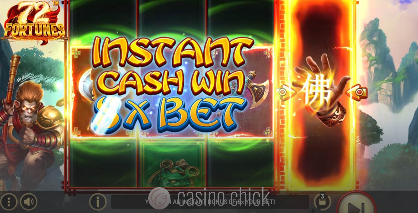 Скриншот слота 72 Fortunes от Betsoft