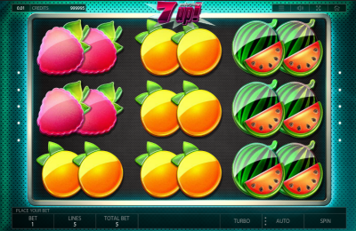Скриншот слота 7UP! от Betsoft