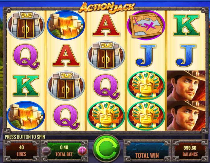 Скриншот слота Action! от IGT
