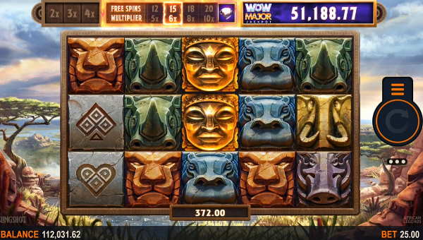 Скриншот слота African Legends от Slingshot Studios