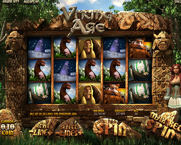Скриншот слота Age Of Vikings от Amusnet Interactive
