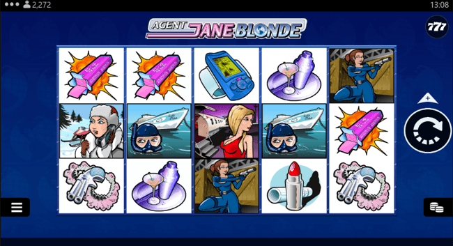 Скриншот слота Agent Jane Blonde от Amusnet Interactive