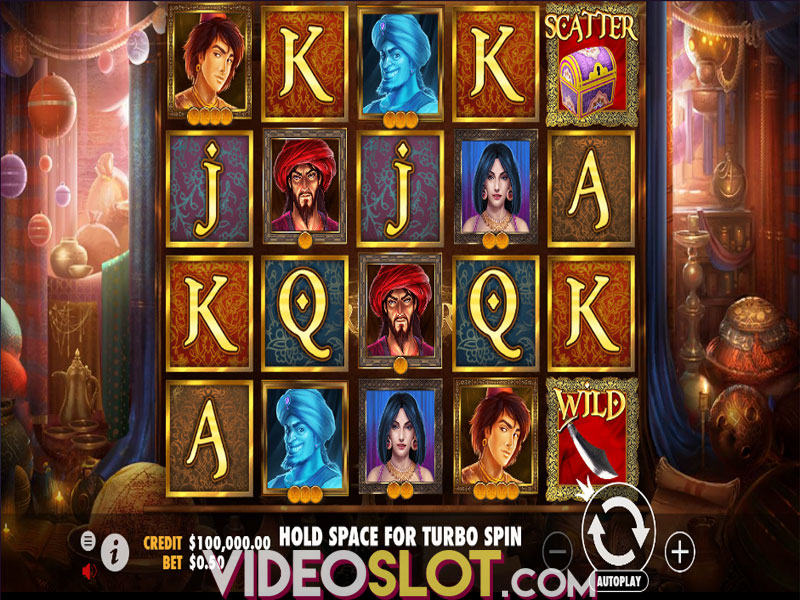 Скриншот слота Обзор игрового автомата Aladdin’s Treasure от Pragmatic Play