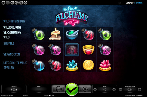 Скриншот слота Alchemy Ways от Play'n GO
