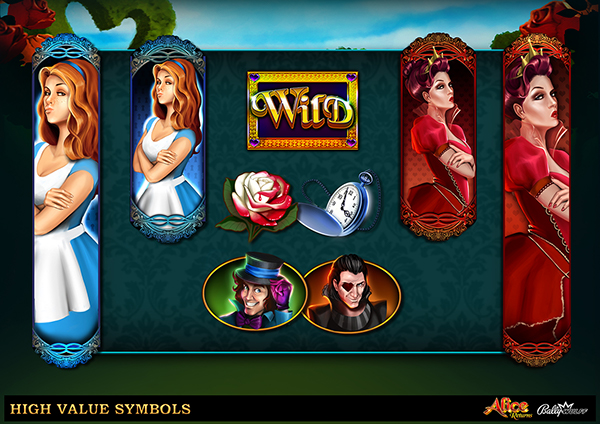 Скриншот слота Alice от iSoftBet