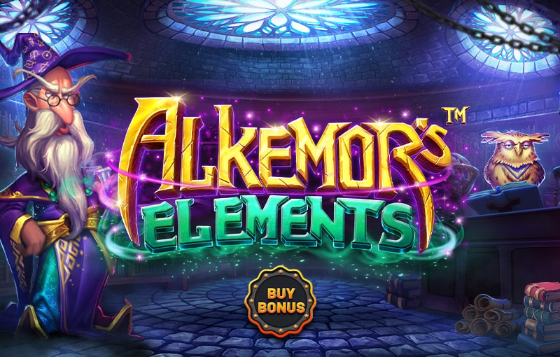 Скриншот слота Alkemor’s Elements от Betsoft