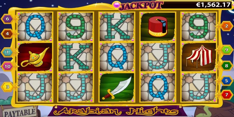 Скриншот слота Arabian Nights от NetEnt