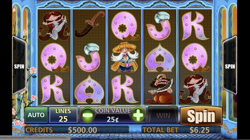 Скриншот слота Arabian Oasis от MultiSlot