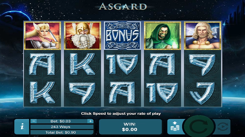 Скриншот слота Asgard от Quickspin