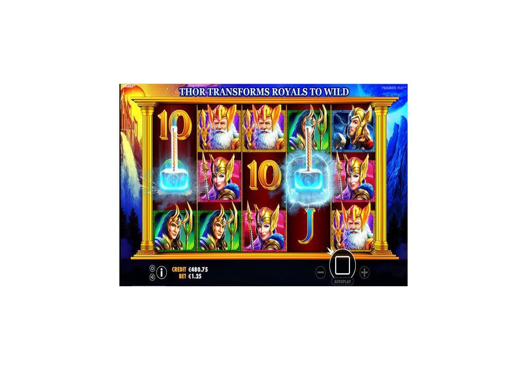 Скриншот слота Asgard от Quickspin
