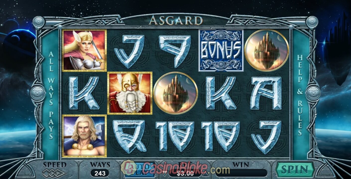 Скриншот слота Asgard от Pragmatic Play