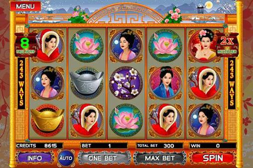 Скриншот слота Asian Beauty от Microgaming