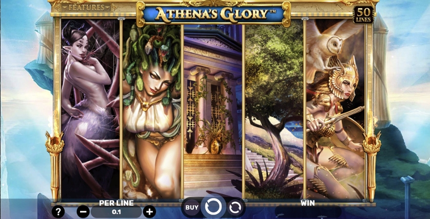 Скриншот слота Athena’s Glory – The Golden Era от Betsoft