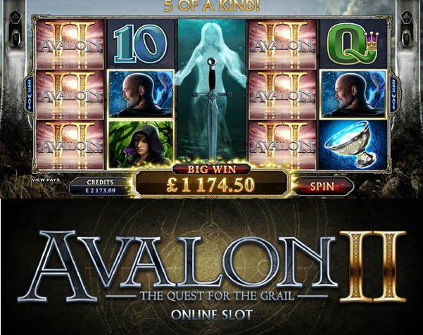 Скриншот слота Avalon 2