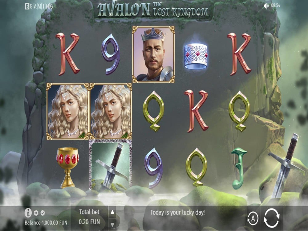 Скриншот слота Avalon: The Lost Kingdom