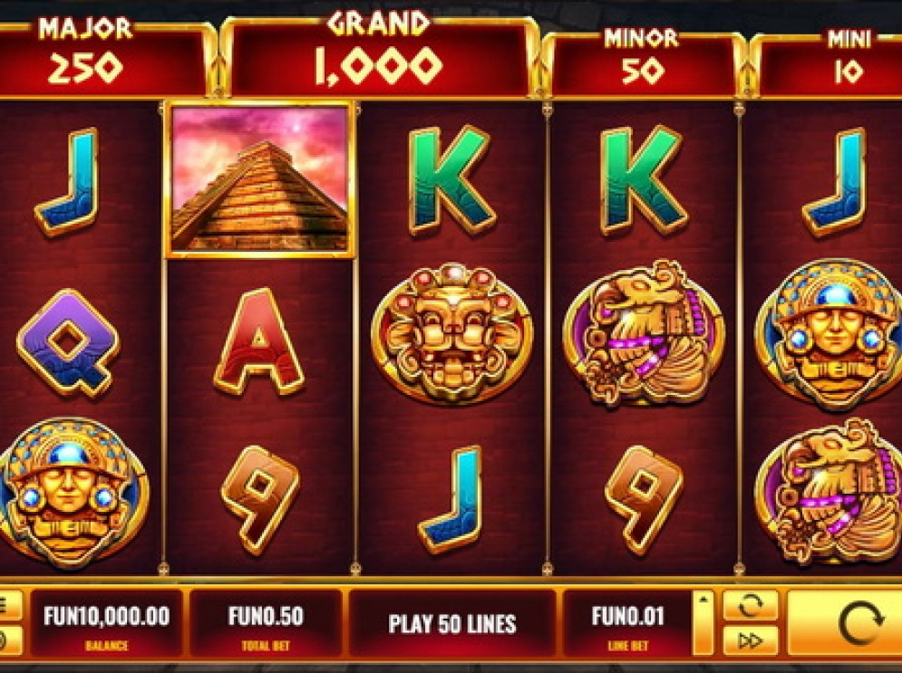 Скриншот слота Aztec Coins от GameArt