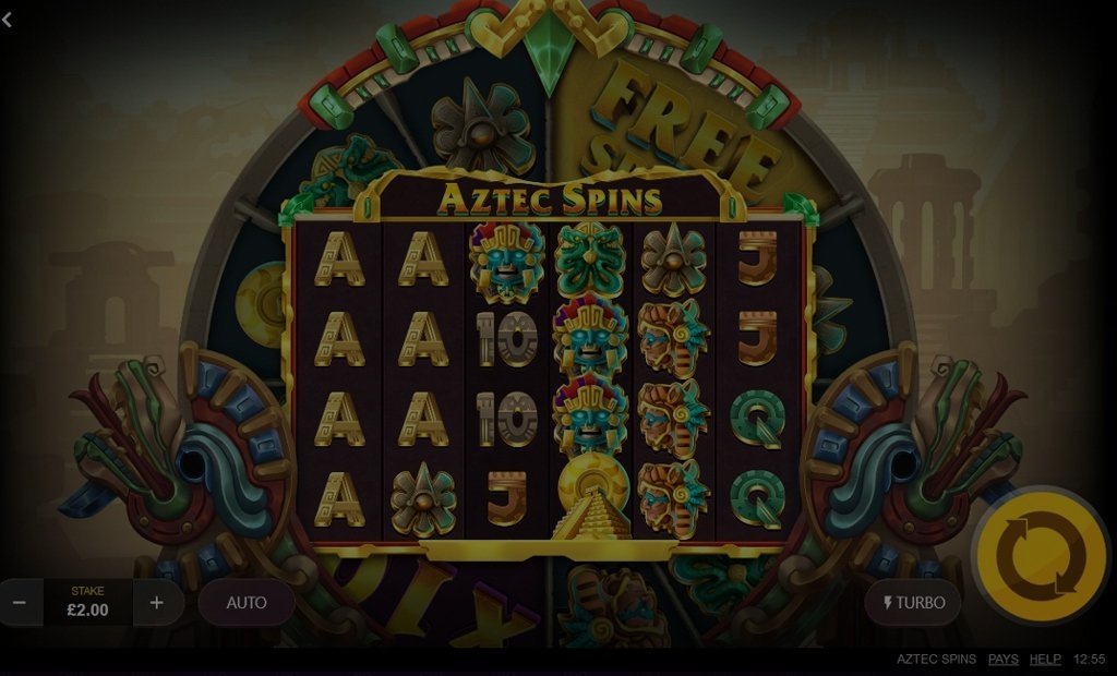 Скриншот слота Aztec Spins от Amatic Industries