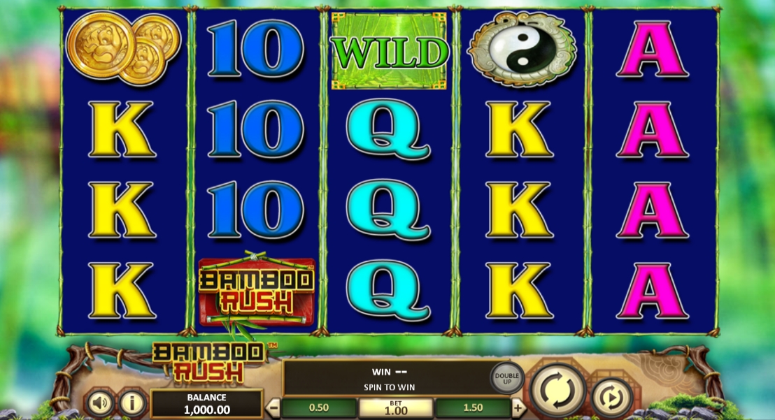 Скриншот слота Bamboo Rush от Betsoft