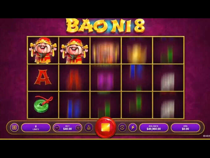 Скриншот слота Bao Ni 8 от Real Time Gaming