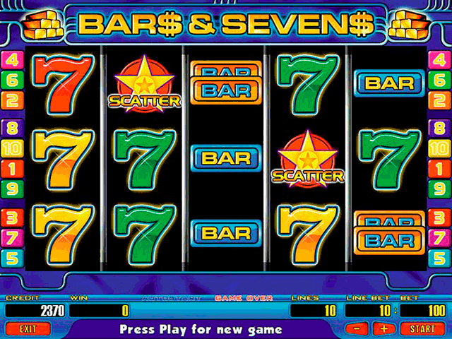 Скриншот слота BARs&7s от MGA Games