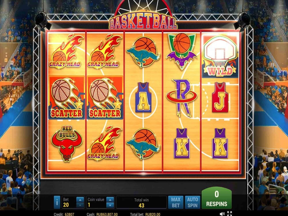 Скриншот слота Basketball Pro от Evoplay Entertainment