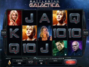 Скриншот слота Battlestar Galactica от Games Global